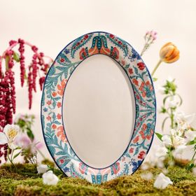 Emsan Hasbahçe 35 cm Kayık Tabak