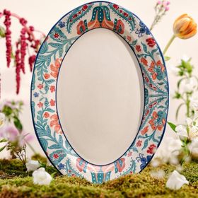 Emsan Hasbahçe 35 cm Kayık Tabak