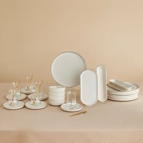 Emsan Komo Gold 32 Parça 6 Kişilik Kahvaltı Takımı