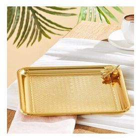 Emsan Leafy Gold Kare Tepsi