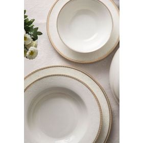 Emsan Legacy Riva New Bone 60 Parça Yemek Takımı