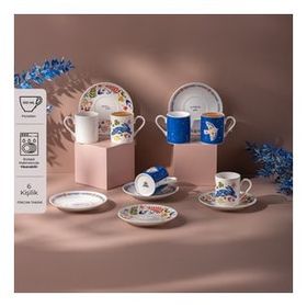 Emsan Lucky 6'lı 100 ml Kahve Fincan Takımı