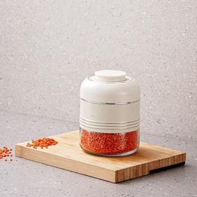 Emsan Moko 420 ml Ekru Saklama Kavanozu