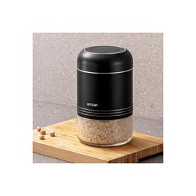 Emsan Moko 900 ml Siyah Saklama Kavanozu