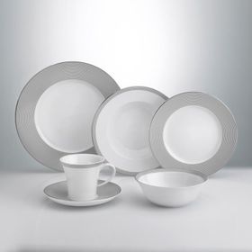 Emsan Moon Rapsodi Platin 86 Parça Yemek Takımı