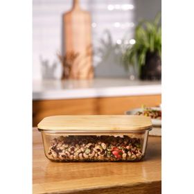 Emsan Naturel 1520 ml Borosilikat Saklama Kabı