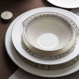 Emsan New Bone Legacy Galya 60 Parça Porselen Yemek Takımı