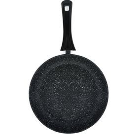 Emsan Oasis-S Granit Set Blue Star 7 Parça Tencere Seti - 18 cm - Siyah