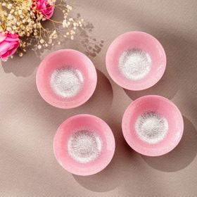 Emsan Pastel 4 Parça Cam 10 cm Pembe Kase