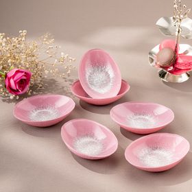 Emsan Pastel 6 Parça 12 cm Pembe Cam Gondol