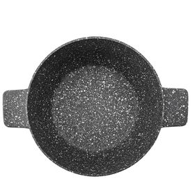 Emsan Perge 24 cm Gri Derin Granit Döküm Tencere