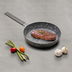 Emsan Perge 28 cm Alüminyum Döküm Granit Kaplama Düz Tava