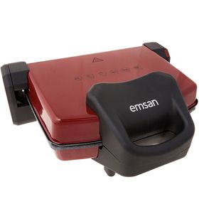Emsan Power Master Granit 1800 w Kırmızı Tost Makinesi