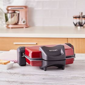 Emsan Power Master Granit 1800 w Kırmızı Tost Makinesi
