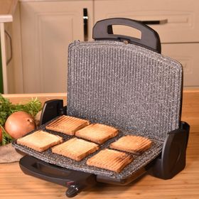 Emsan Power Master Granit 1800 w Kırmızı Tost Makinesi
