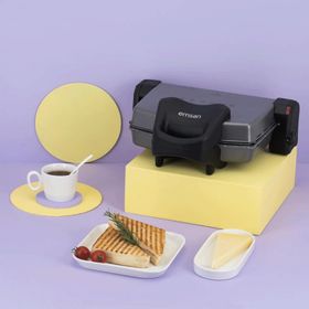 Emsan Power Master Granit 1800W Antrasit Tost Makinesi