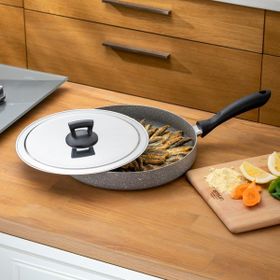 Emsan Rosa 30 cm Granit Balık Tavası