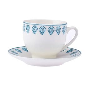 Emsan Sierra New Bone 2 Kişilik 90 ml Mavi Kahve Fincan Takımı