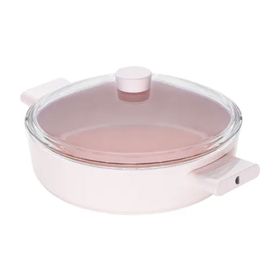 Emsan Swiss Crystal 30 cm Pembe Karnıyarık Tenceresi