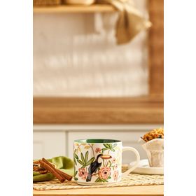 Emsan Tropic New Bone 406 ml Yeşil Kupa