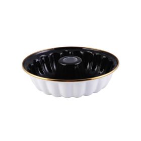 Emsan Troy Emaye 24 cm Beyaz Kek Kalıbı
