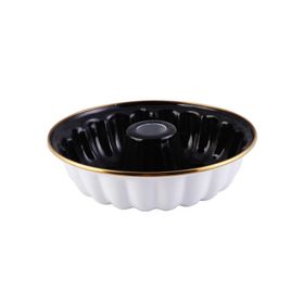 Emsan Troy Emaye 24 cm Beyaz Kek Kalıbı