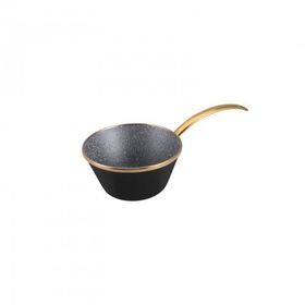 Emsan Troy Emaye Siyah-Kırmızı-Beyaz 14 cm Sosluk