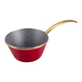 Emsan Troy Emaye Siyah-Kırmızı-Beyaz 14 cm Sosluk