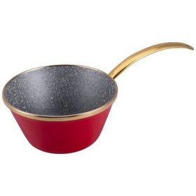 Emsan Troy Emaye Siyah-Kırmızı-Beyaz 14 cm Sosluk
