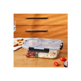 Emsan Twin 1360 ml Borosilikat Saklama Kabı