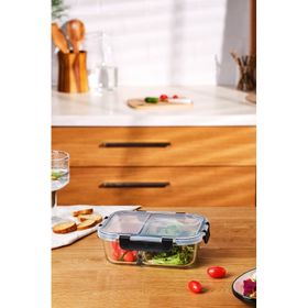Emsan Twin 980 ml Borosilikat Saklama Kabı