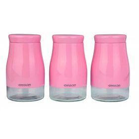 Emsan Verna Pembe Kavanoz
