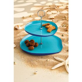 Emsan Voyage 28 cm / 21 cm Cam Katlı Kurabiyelik
