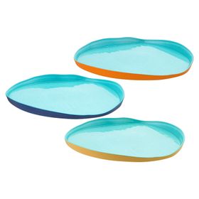 Emsan Voyage Cam 6'lı 21 cm Pasta Tabağı