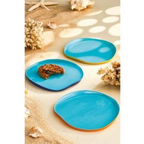 Emsan Voyage Cam 6'lı 21 cm Pasta Tabağı