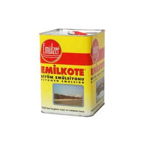Emülzer Emilkote Bitüm Emülsiyonu 17 kg Rutubete Karşı Çatı Bodrum Su İzolasyon Yalıtım Zifti
