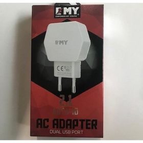 Emy MY-261 2.1 Mah 2 USB Şarj Kafası + Şarj Kablosu