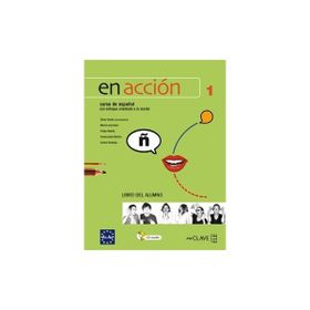 EN ACCION 1 LIBRO DEL ALUMNO (DERS KITABI + CD) İSPANYOLCA TEMEL VE ORTA-ALT SEVIYE - ELENA VERDIA