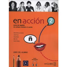 EN ACCION 2 LIBRO DEL ALUMNO (DERS KITABI + 2 CD) İSPANYOLCA ORTA SEVIYE - ELENA VERDIA
