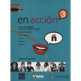 EN ACCION 3 LIBRO DEL ALUMNO (DERS KITABI + 2 CD) İSPANYOLCA ORTA-ÜST SEVIYE - ELENA VERDIA