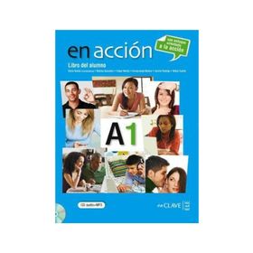 EN ACCION A1 LIBRO DEL ALUMNO (DERS KITABI + CD) İSPANYOLCA TEMEL SEVIYE - ELENA VERDIA