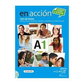 EN ACCION A1 LIBRO DEL ALUMNO (DERS KITABI + CD) İSPANYOLCA TEMEL SEVIYE - ELENA VERDIA