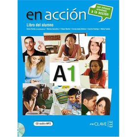 EN ACCION A1 LIBRO DEL ALUMNO (DERS KITABI + CD) İSPANYOLCA TEMEL SEVIYE - ELENA VERDIA