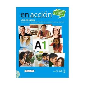 EN ACCION A1 LIBRO DEL ALUMNO (DERS KITABI + CD) İSPANYOLCA TEMEL SEVIYE - ELENA VERDIA