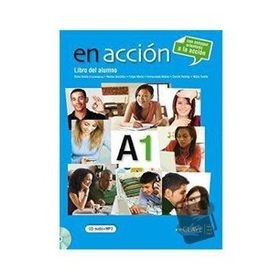 EN ACCION A1 LIBRO DEL ALUMNO (DERS KITABI + CD) İSPANYOLCA TEMEL SEVIYE - ELENA VERDIA