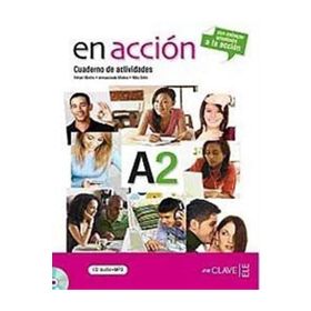 EN ACCION A2 CUADERNO DE ACTIVIDADES (ETKINLIK KITABI + CD) İSPANYOLCA ORTA-ALT SEVIYE - FELIPE MARTIN;INMACULADA MOLINA MEDIAVILLA;MILA ORTIN