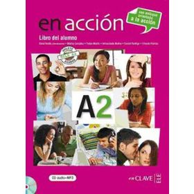 EN ACCION A2 LIBRO DEL ALUMNO (DERS KITABI + CD) İSPANYOLCA ORTA-ALT SEVIYE - ELENA VERDIA