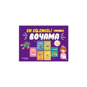 En Eğlenceli Boyama Seti-6 Kitap Takım - Kolektif