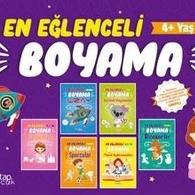 En Eğlenceli Boyama Seti-6 Kitap Takım - Kolektif