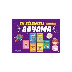 En Eğlenceli Boyama Seti-6 Kitap Takım - Kolektif